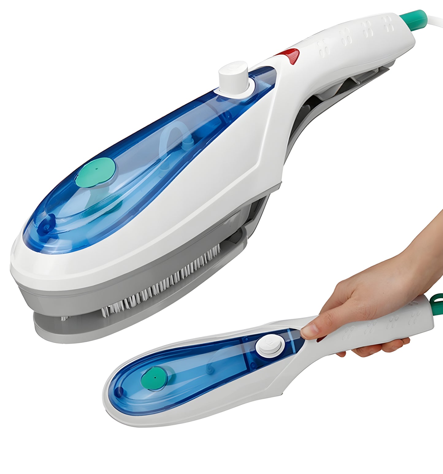 Stoomstrijkijzer 2-in-1 Stoomborstel